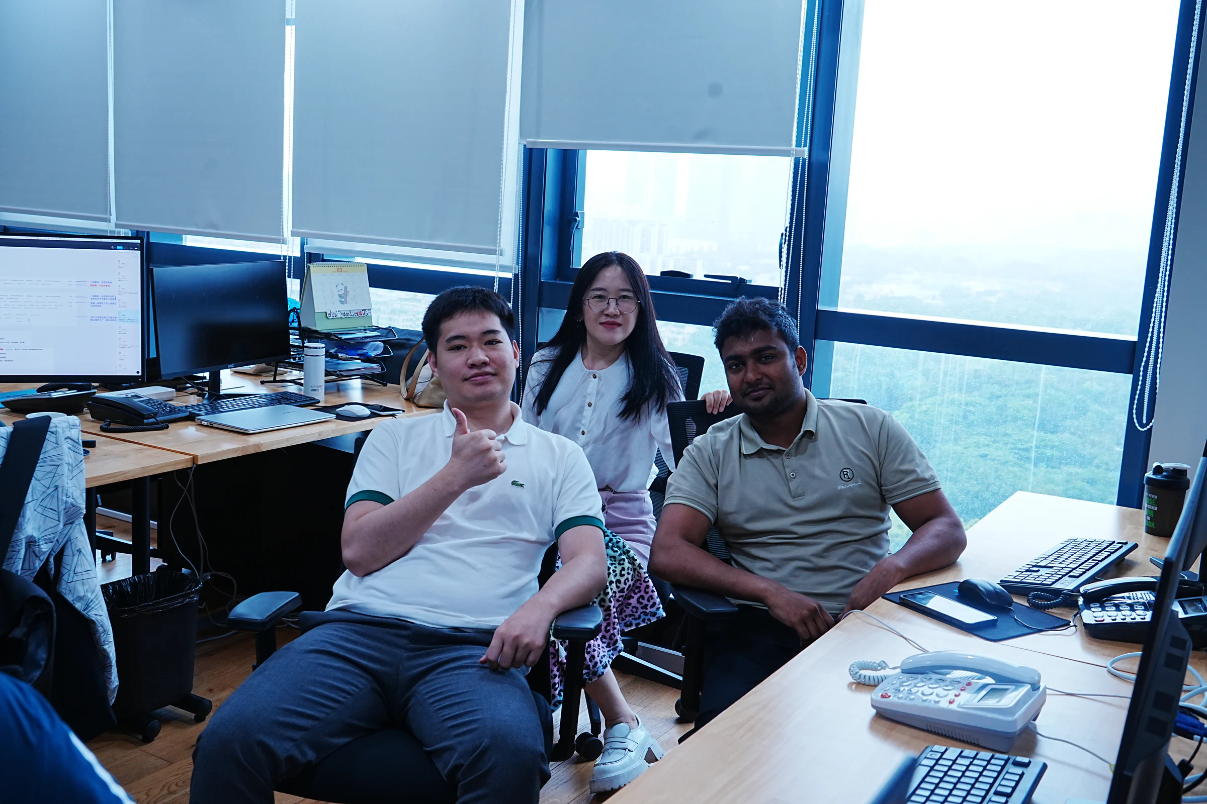 GoChipLink team in the Shenzhen office