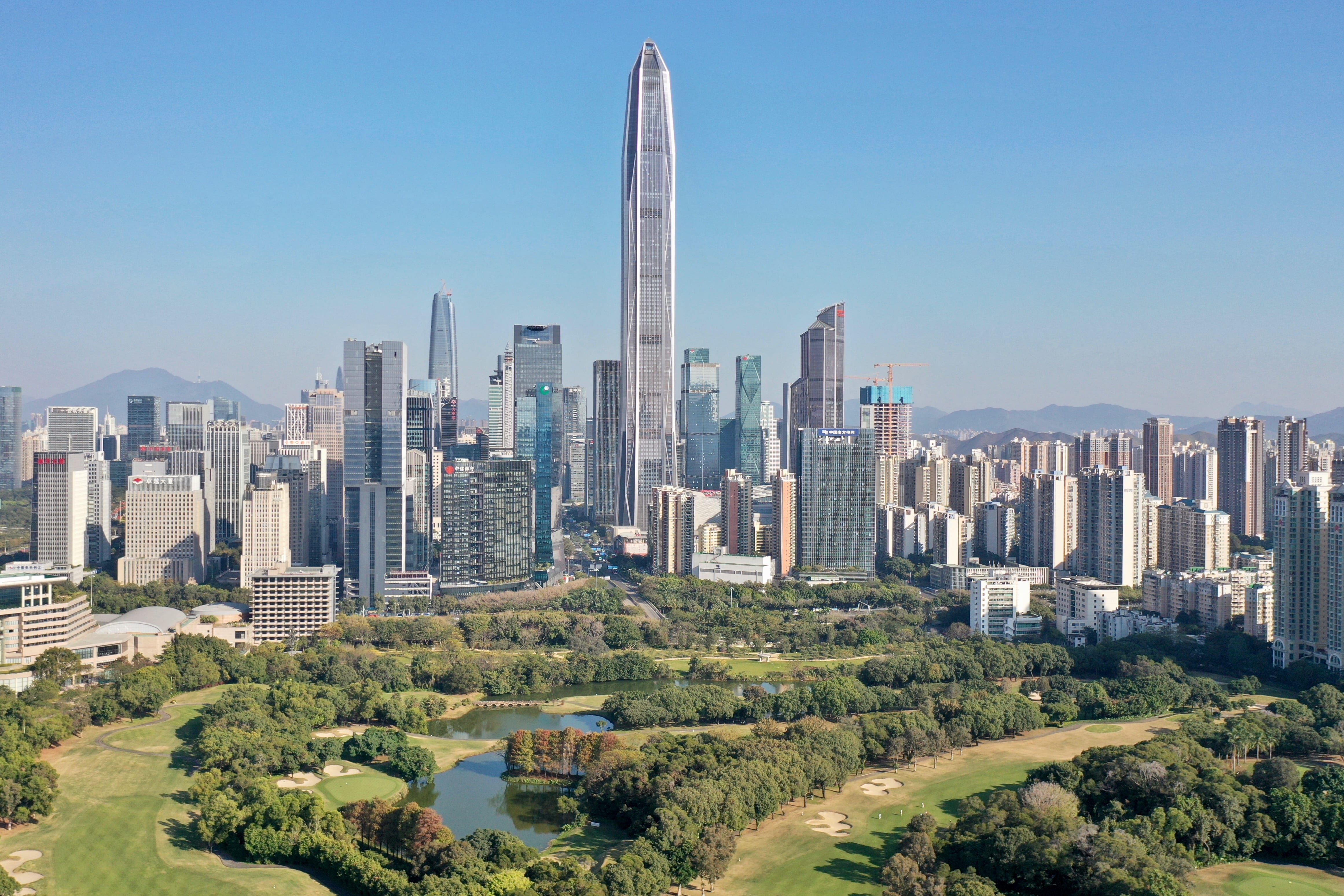 Shenzhen city skyline